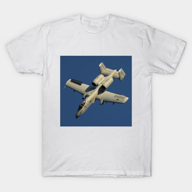 A-10 Warthog Diving T-Shirt by acefox1